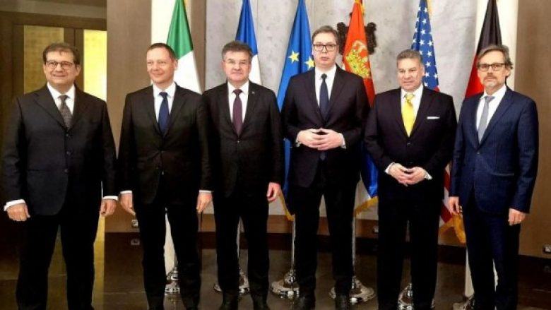 Vuçiq: Nëse nuk e pranojmë planin e “pesëshes”, procesi i integrimit evropian të Serbisë do të ndërpritet