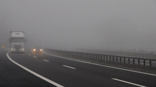 Në Krushevë dukshmëri e zvogëluar për shkak të mjegullës deri në 20 metra