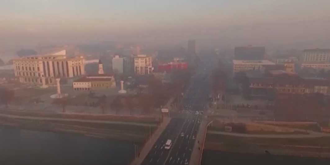(VIDEO) Shkupi është qyteti i gjashtë më i ndotur në botë