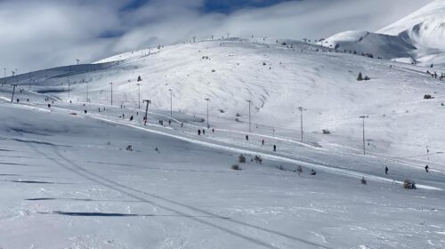 Në Kodrën e Diellit shtresa e borës arrin 83 centimetra