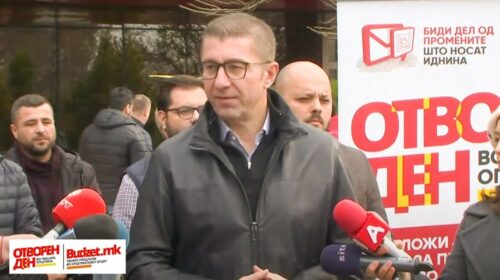 Mickoski: Grupet kriminale nën kontrollin e LSDM-së dhe BDI-së bëjnë presion mbi deputetët që dëshirojnë zgjedhje