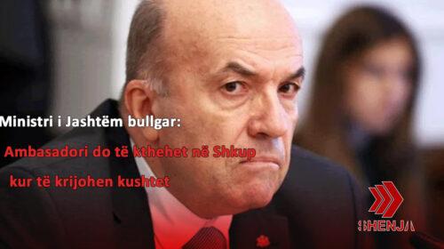 (VIDEO) Ministri i Jashtëm bullgar: Ambasadori do të kthehet në Shkup kur të krijohen kushtet