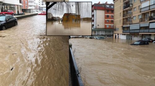 Zonat perëndimore të Kosovës më të prekurat nga vërshimet, Mitrovica shpall gjendje emergjente