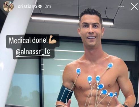 Ronaldo kompleton testet mjekësore te Al-Nassr