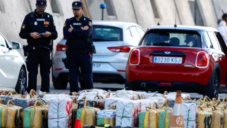 Kapen 4.5 ton kokainë me vlerë 105 milionë euro në Spanjë
