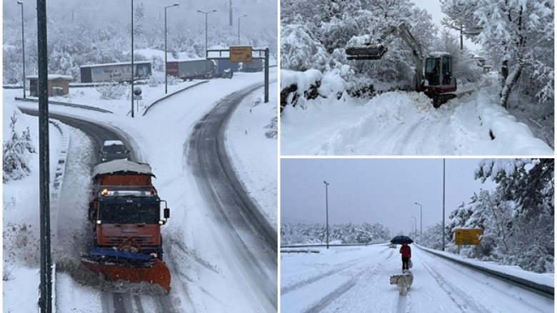 Bora paralizon Kroacinë: Rrugët mbulohen me borë, trafiku bllokohet në disa pjesë të vendit