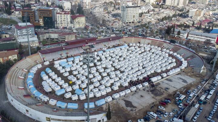 AFAD ndërton strehimore të përkohshme në Kahramanmaraş