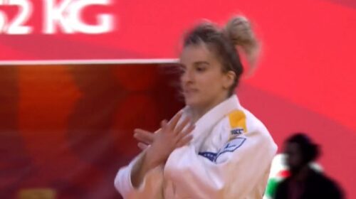 Distria Krasniqi fiton medaljen e artë në Grand Slamin e Parisit