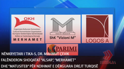 (VIDEO) Nënkryetari i Tika-s, Dr. Mahmut Çevik falënderon shoqatat “Alsar”, “Merhamet” dhe “Matusiteb” për ndihmat e dërguara drejt Turqisë