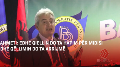 (VIDEO) Ahmeti: Edhe qiellin do ta hapim për midisi dhe qëllimin do ta arrijmë