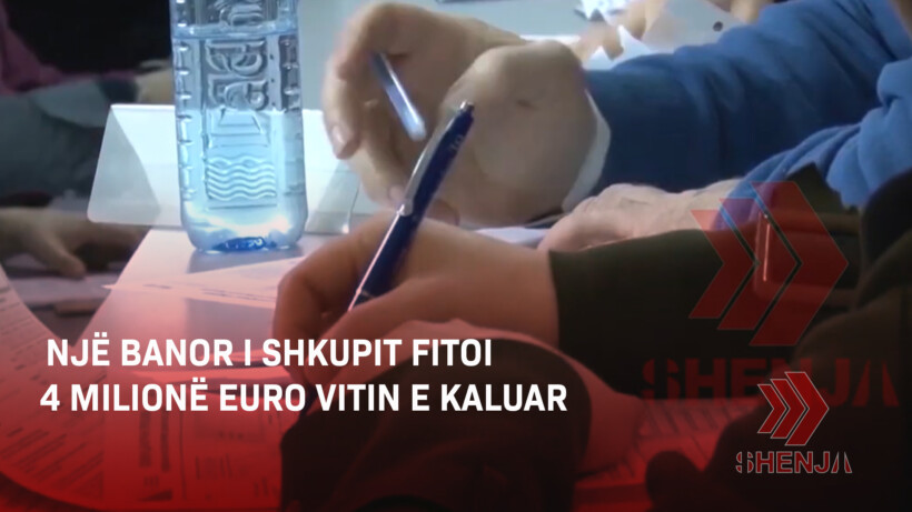 (VIDEO) Një banor i Shkupit fitoi 4 milionë euro vitin e kaluar