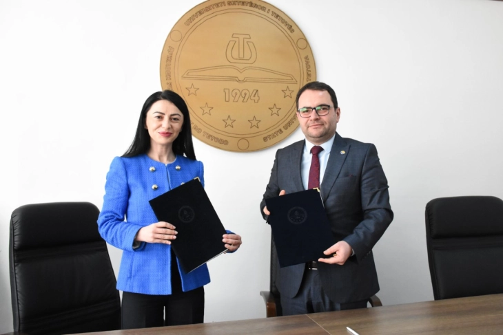 Universiteti i Tetovës nënshkroi memorandum bashkëpunimi me Komisionin e letrave me vlerë