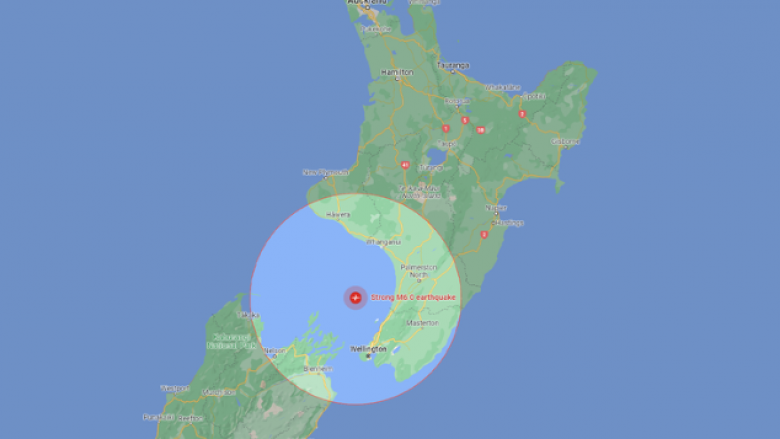 Tërmet me magnitudë 6.1 godet Zelandën e Re