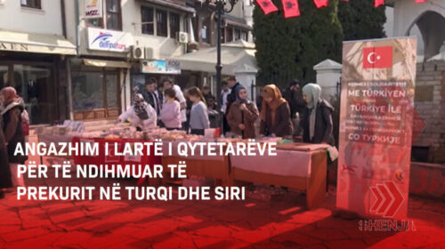 (VIDEO) Angazhim i lartë i qytetarëve për të ndihmuar të prekurit në Turqi dhe Siri