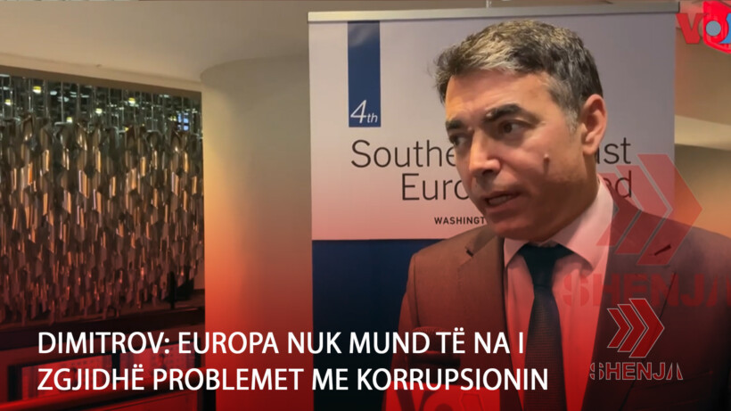 (VIDEO) Dimitrov: Europa nuk mund të na i zgjidhë problemet me korrupsionin