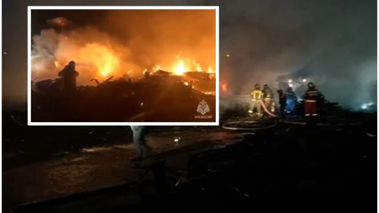 Shtatë të vdekur shkaku i një zjarri misterioz në kazermën e punëtorëve rusë në Krime