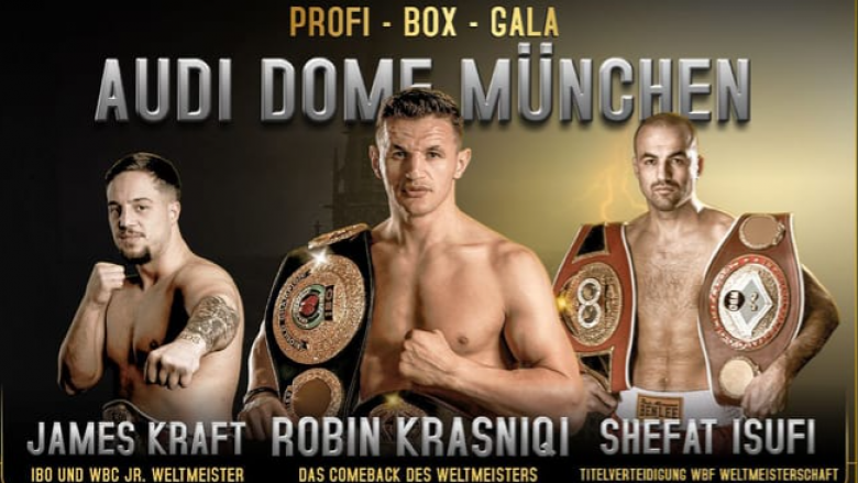 Nata e shqiptarëve: Shtatë boksierë ngjiten sonte në ring – vëmendja te Robin Krasniqi