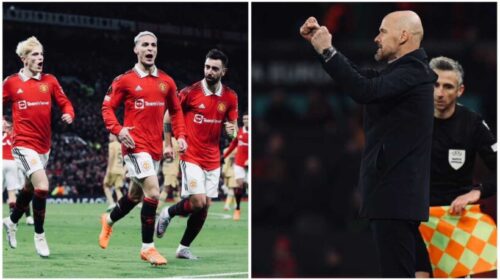 Rekordi i veçantë i United, Ten Hag mjeshtër i zëvendësimeve