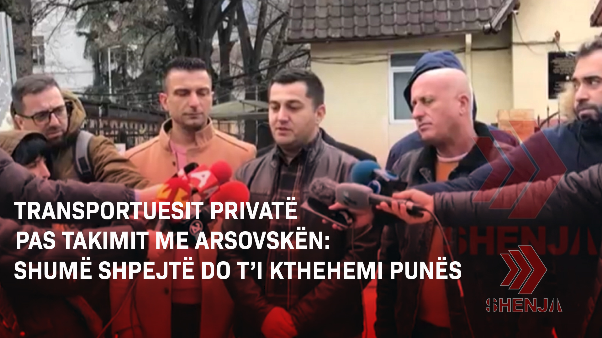 (VIDEO) Transportuesit privatë pas takimit me Arsovskën: Shumë shpejtë do t’i kthehemi punës