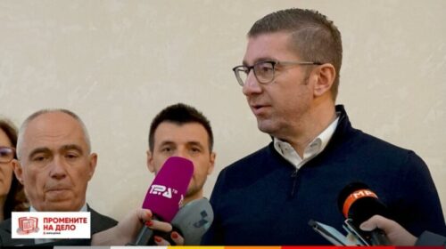 Mickoski: Nuk duam qeveri teknike, të shkojmë menjëherë në zgjedhje