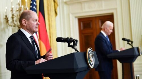 Scholz në SHBA, pritet të takohet nesër me Biden