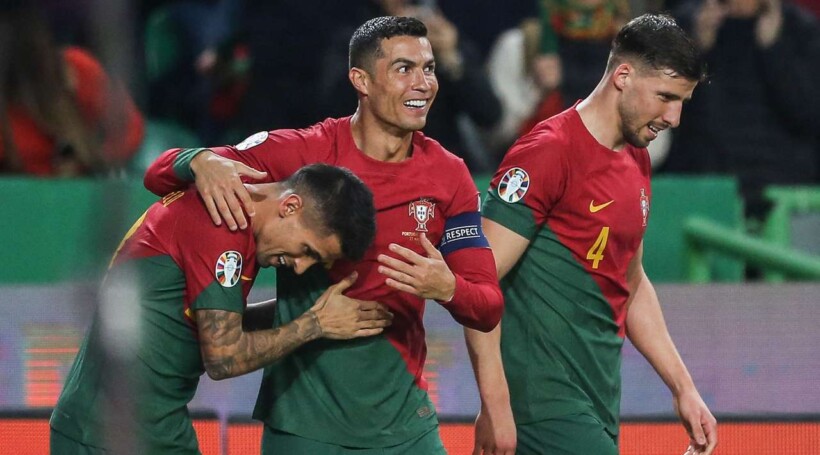 Portugalia bën formalitetin ndaj Lihtenshtajnit, Ronaldo dygolësh dhe rekord