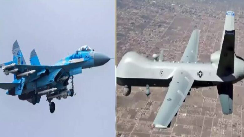 Aleatët e NATO-s informohen për incidentin mes dronit amerikan dhe aeroplanit rus