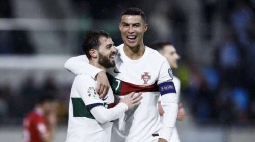 Ronaldo me bashkëlojtarë shpartallojnë Luksemburgun