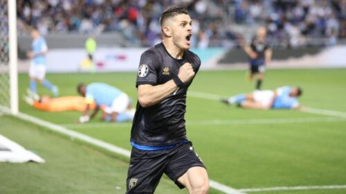 Rashica “fal” Izraelin, Kosova merr një pikë në Tel Aviv