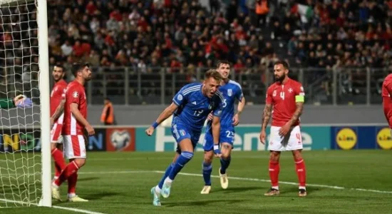 Italia merr pikët e para në kualifikimet për “Euro 2024”, mposht Maltën