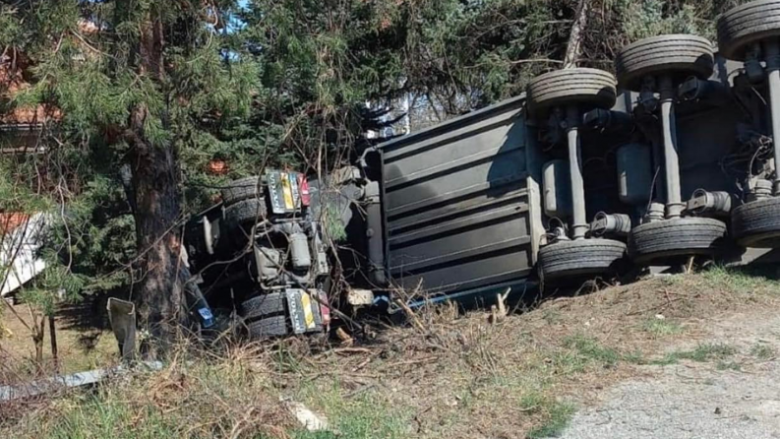 Detaje të aksidentit në hyrje të Tetovës