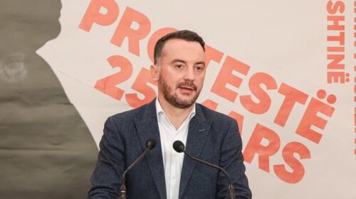 PSD-ja organizon protestë kundër marrëveshjes Kosovë-Serbi, kërkon dorëheqjen e Kurtit