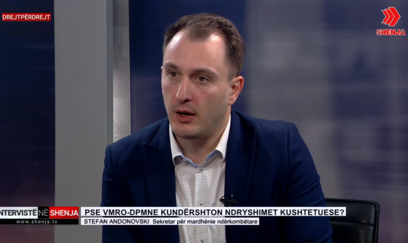 Andonovski: Jemi të bindur në fitore të thellë në zgjedhjet e ardhshme