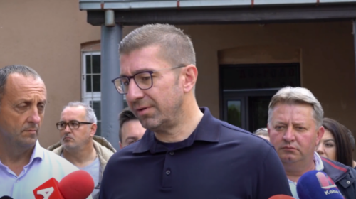 Mickoski: Dëshirojmë ta çlirojmë Maqedoninë nga BDI-ja