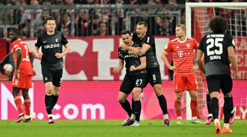 Freiburgu eliminon Bayernin nga Kupa e Gjermanisë