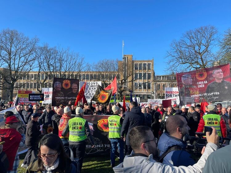 Përfundon protesta në Hagë, kërkohet lirimi i ish-krerëve të UÇK-së