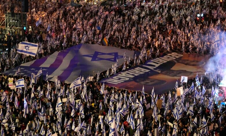 Izrael, dhjetëra mijëra protestues kundër reformës në drejtësi