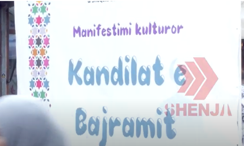 (VIDEO) Shkup, mbahet manifestimi tradicional “Kandilat e Bajramit”