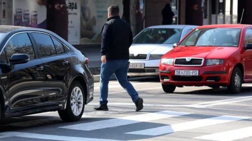 Gjoba për 220 këmbësorë për kundërvajtje të kryera në gjithë territorin e vendit