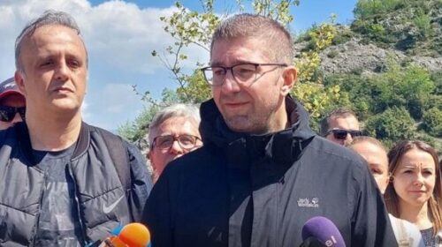 Mickoski: Edhe gjatë kohë nuk do të ketë punime në korridorin 8 ngase nuk ka projekt