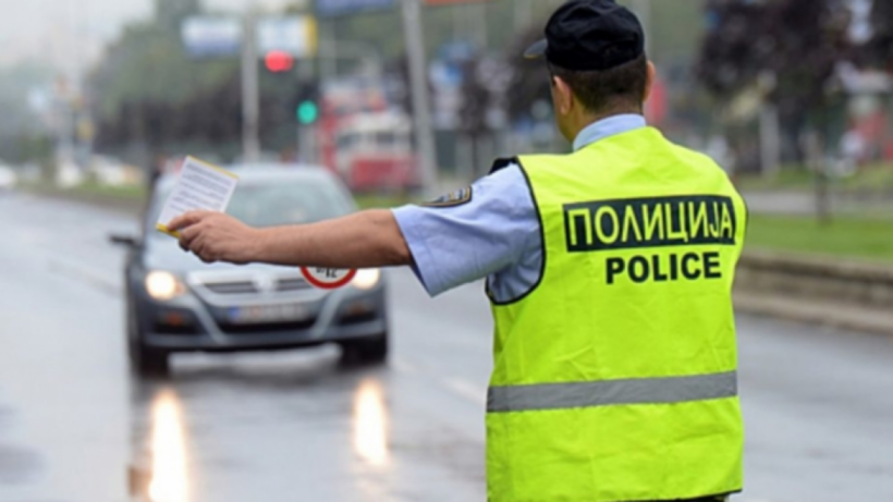 Gjoba për 140 shoferë në Shkup, 50 për vozitje të shpejtë