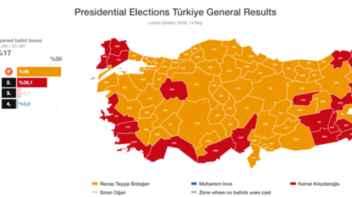 Dalin rezultatet e para, Erdogan prinë me vota karshi Kiliçdaroglut