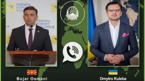 Osmani – Kuleba: Maqedonia e Veriut i bashkohet Grupit Themelues për themelimin e Tribunalit Special për ndëshkimin e agresionit ndaj Ukrainës