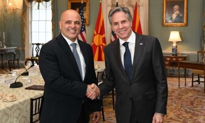 Blinken-Kovaçevski: Po thellohet partneriteti midis SHBA-ve dhe Maqedonisë së Veriut