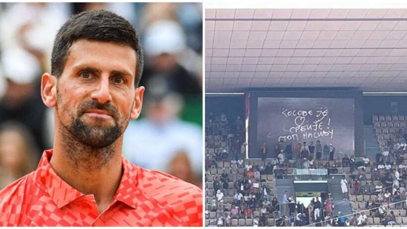 Gjesti i shëmtuar politik i Novak Djokovicit në French Open, i referohet Kosovës si zemra e Serbisë
