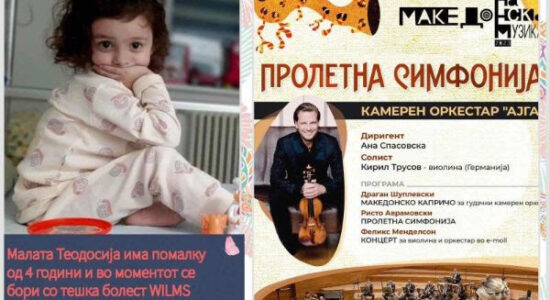 Koncert humanitar i Lidhjes së Kompozitorëve të Maqedonisë