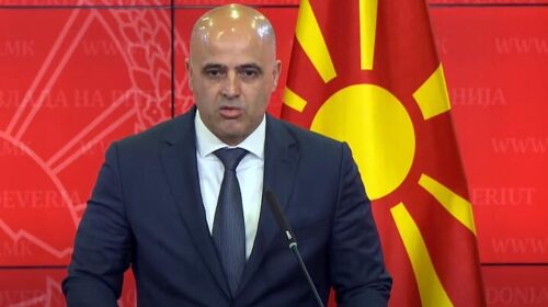 Kovaçevski për situatën në Kosovë: Dhuna kurrë nuk është opsion i mirë