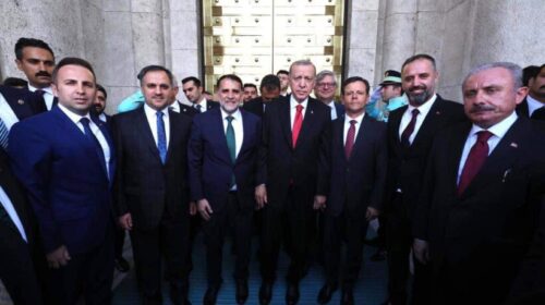 Personalitete nga RMV u takuan me Presidentin Erdogan