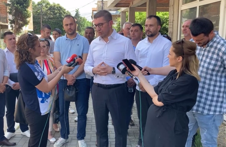 (VIDEO) Mickoski: Ta çlirojmë maqedoninë nga BDI, nuk do të ketë kryeministër shqiptar