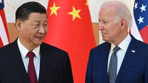 Presidenti Biden e quan diktator udhëheqësin kinez, Xi Jinping